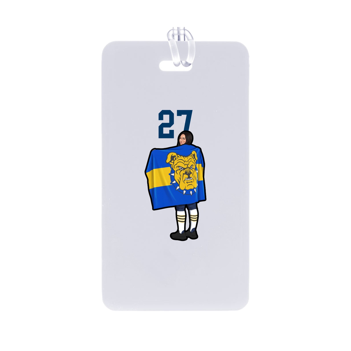 Bag Tag — Number Top in Classic
