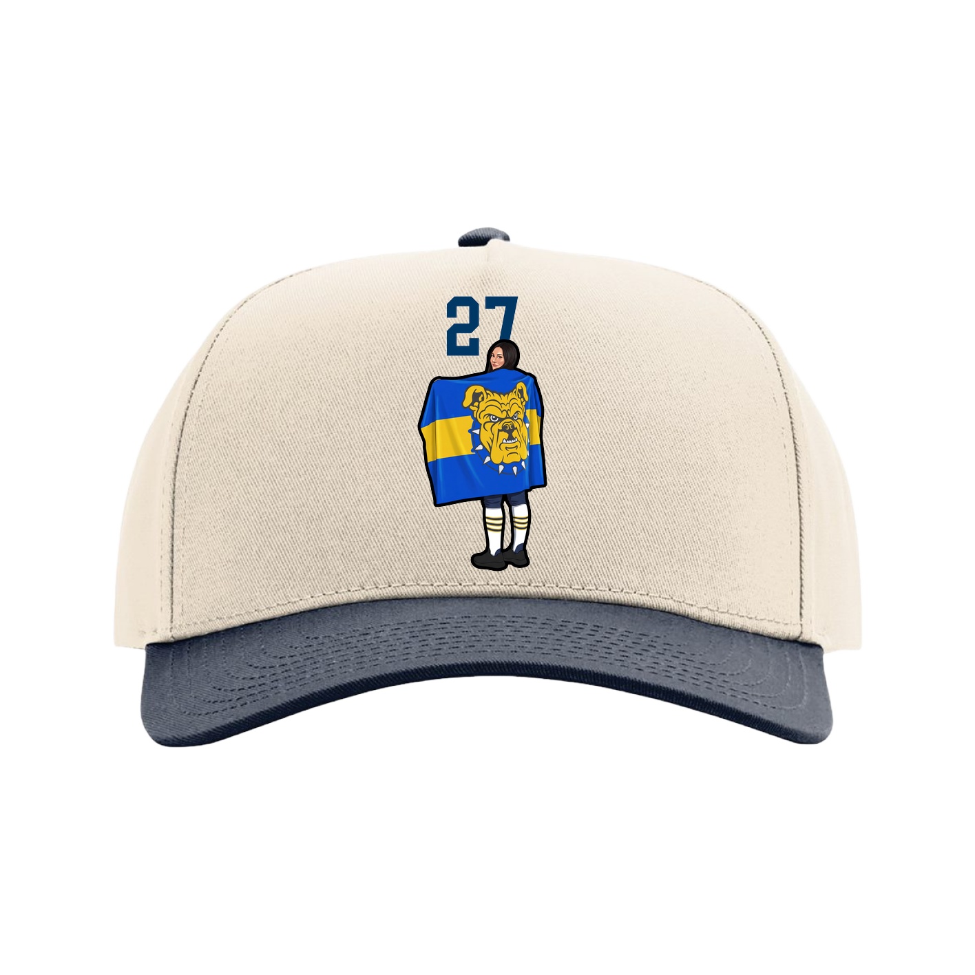Full Fabric Five-Panel Champ Cap