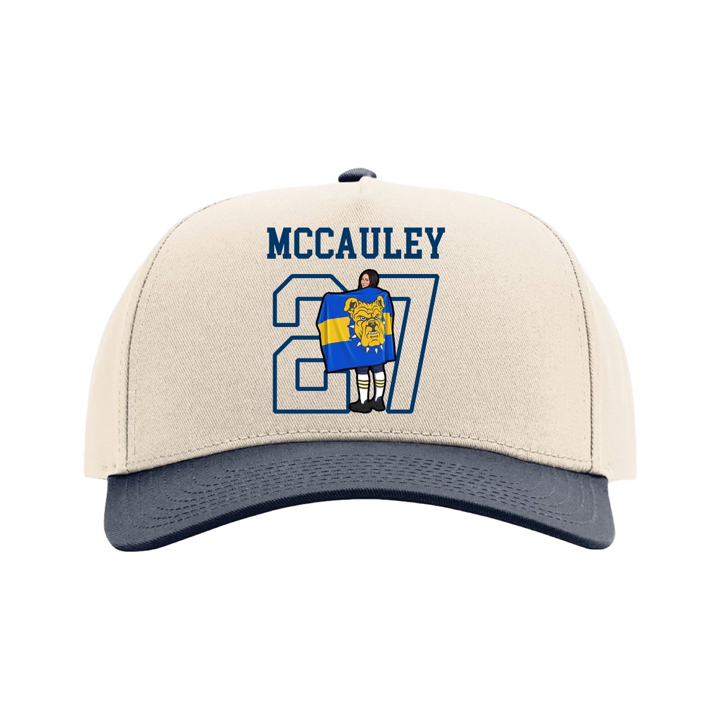 Full Fabric Five-Panel Champ Cap