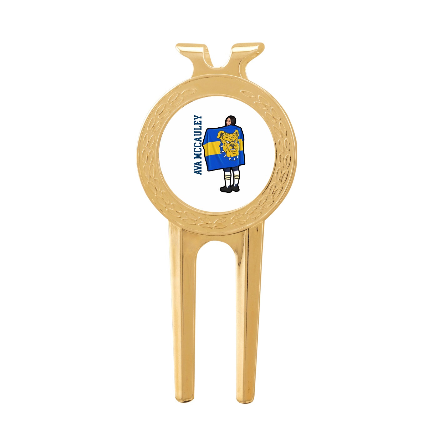 Divot Tool with Ball Marker — Name Vertical in Classic