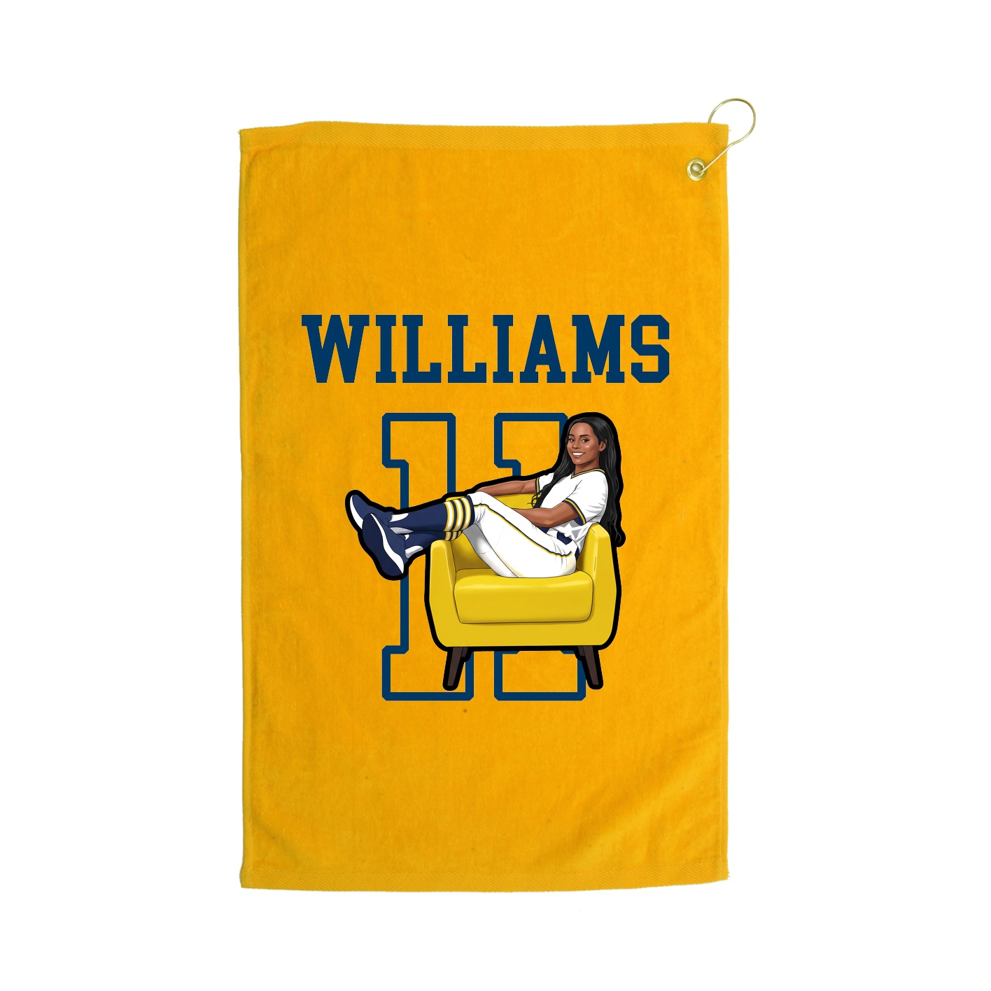 Golf Towel — Shirsey in Gold
