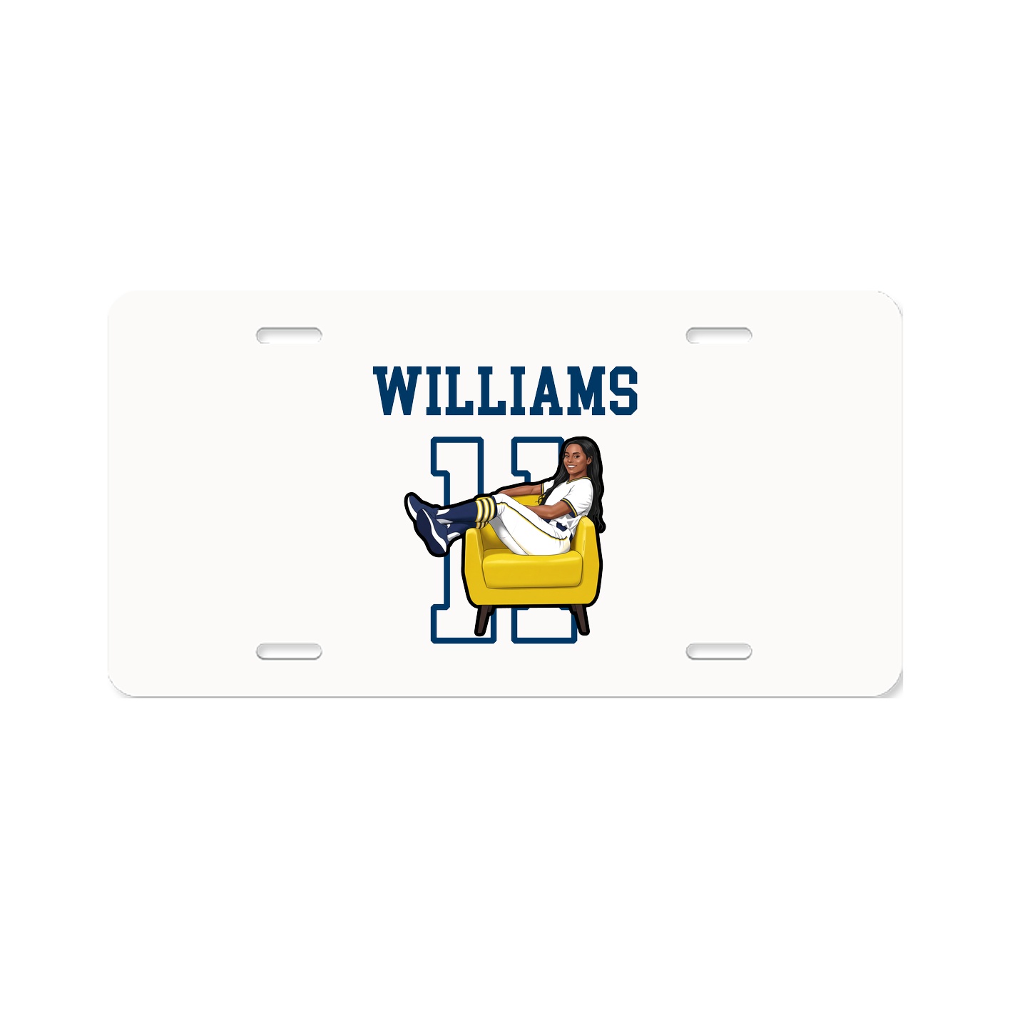 License Plate — Shirsey in Classic