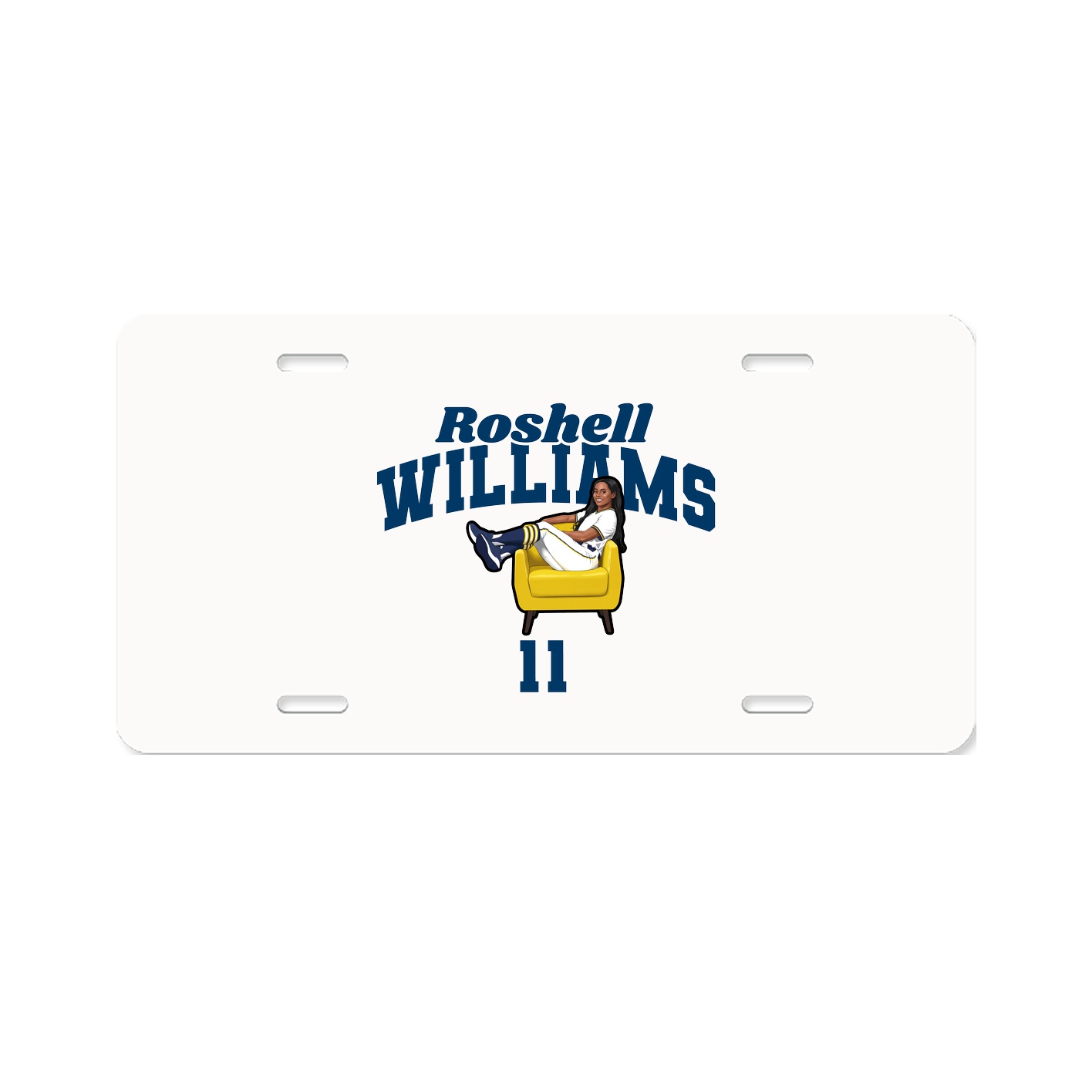 License Plate — Signature Arch in Classic