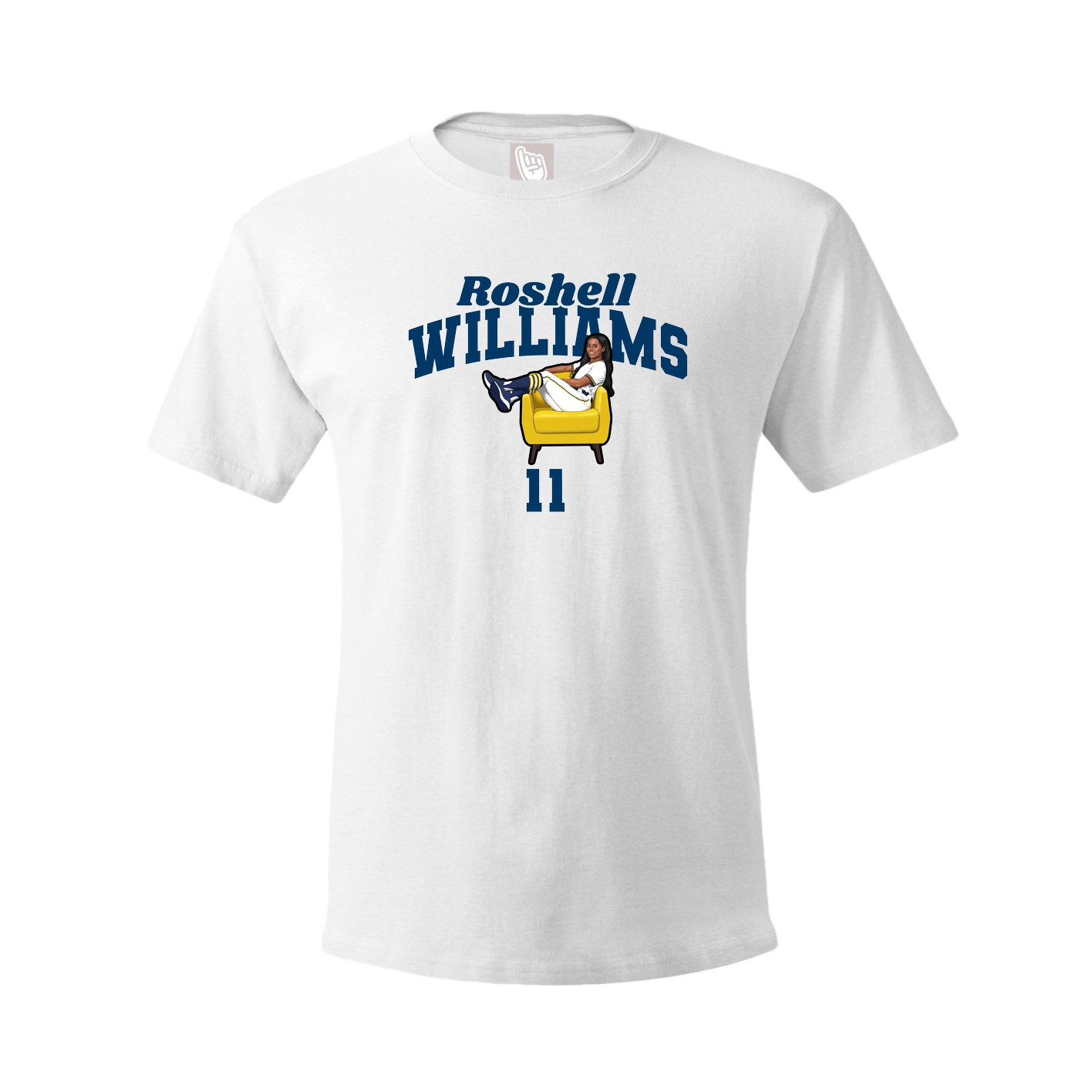 Youth Tee — Signature Arch in White