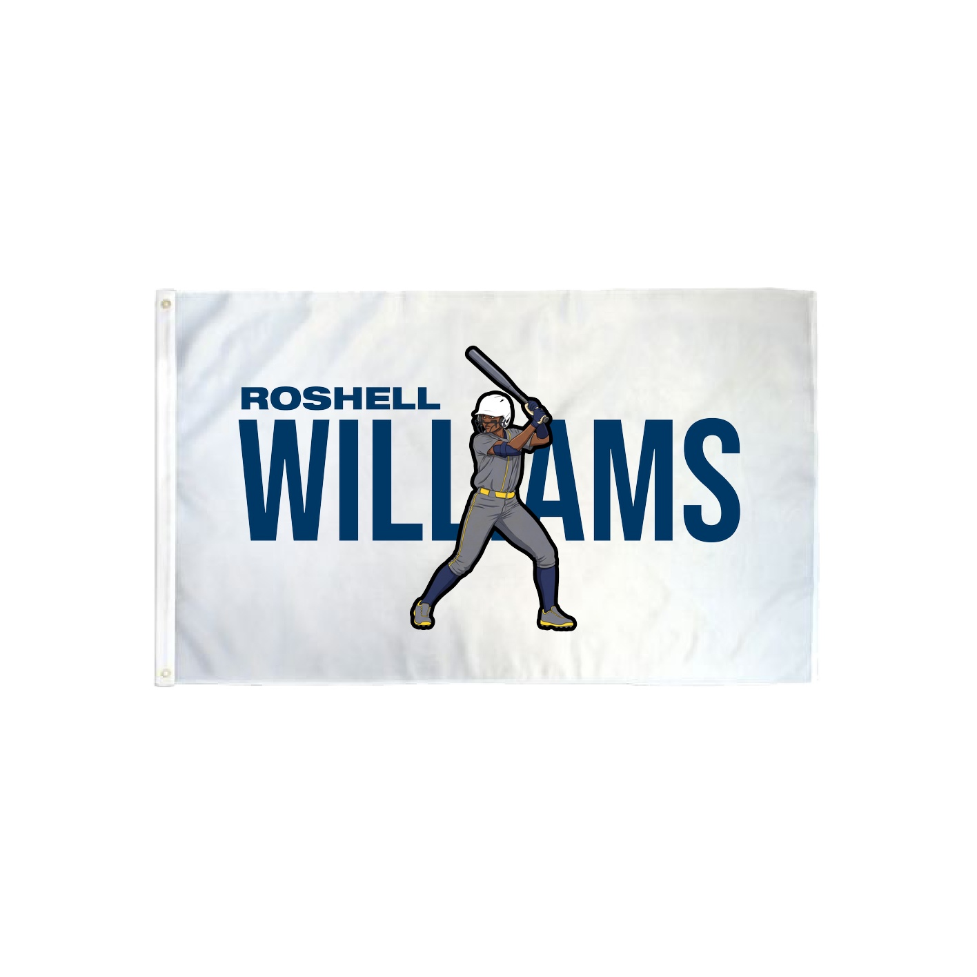 3x5 Flag — Player Name in Classic