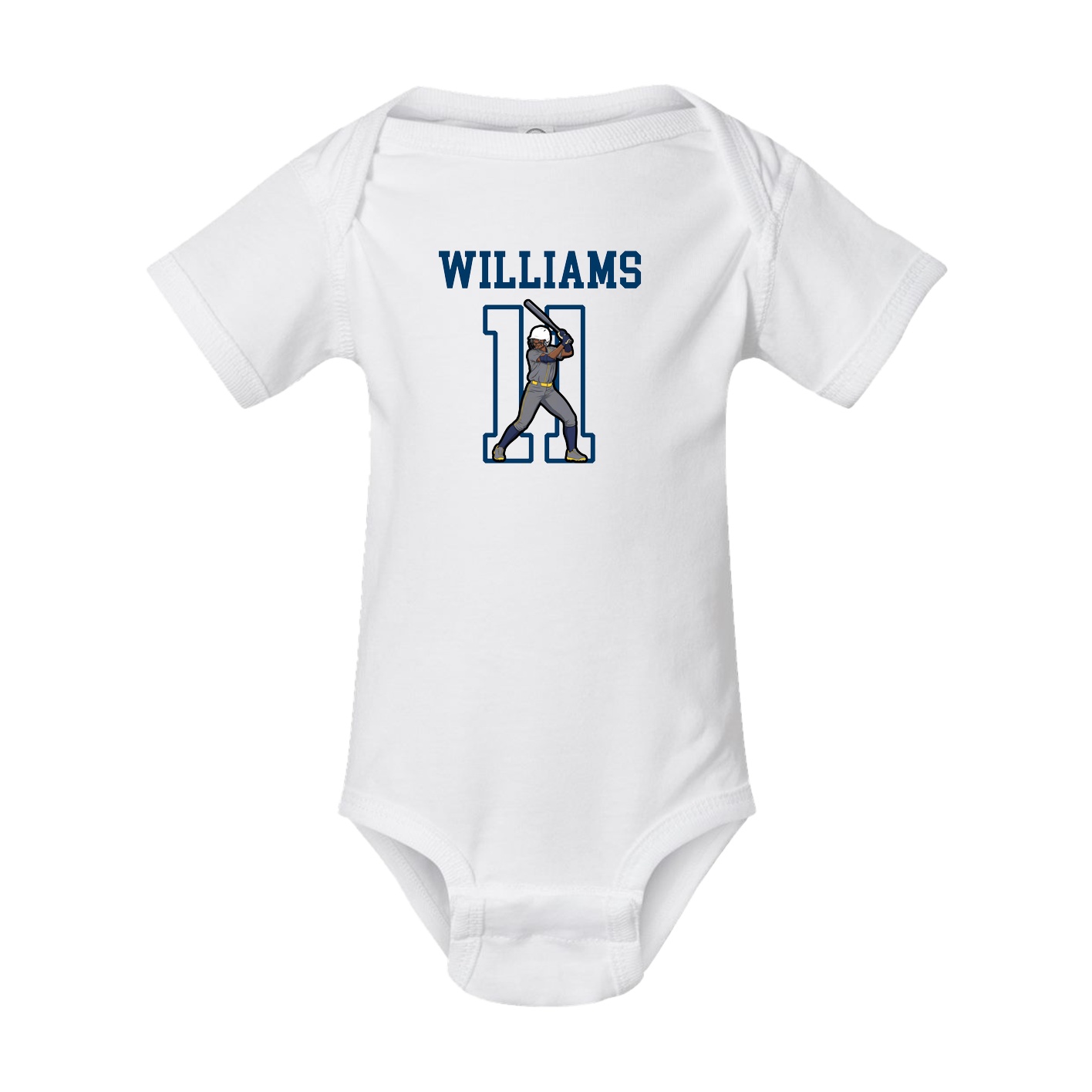 Baby Onesie — Shirsey in White