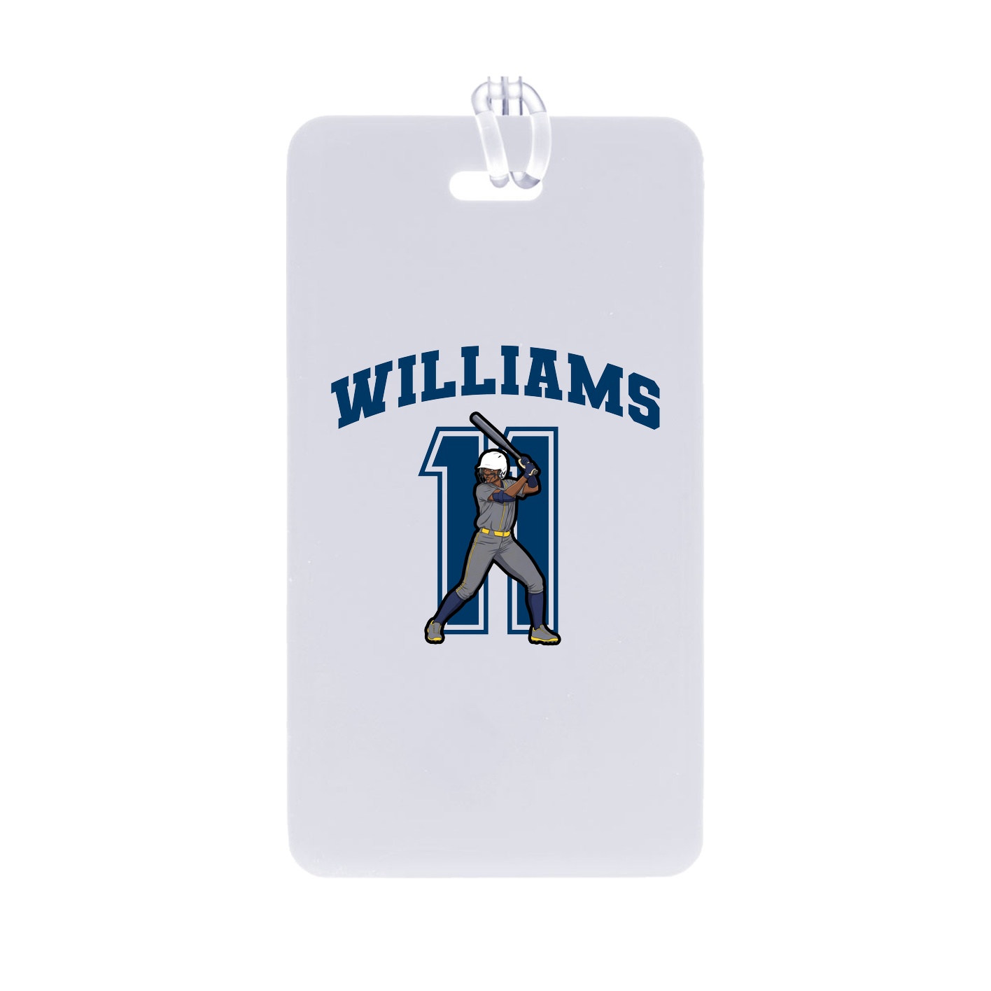 Bag Tag — Number in Classic