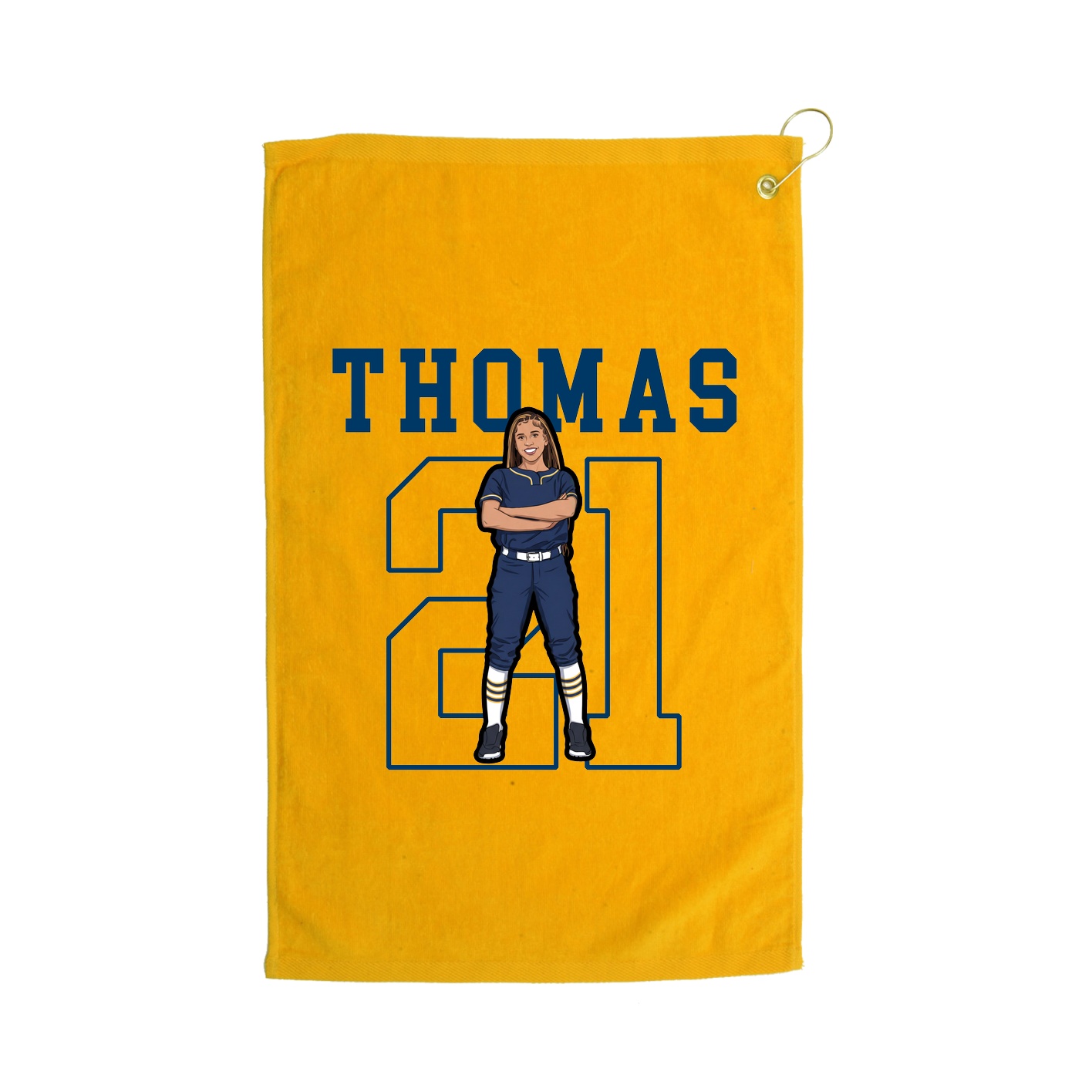 Terry Velour Golf Towel