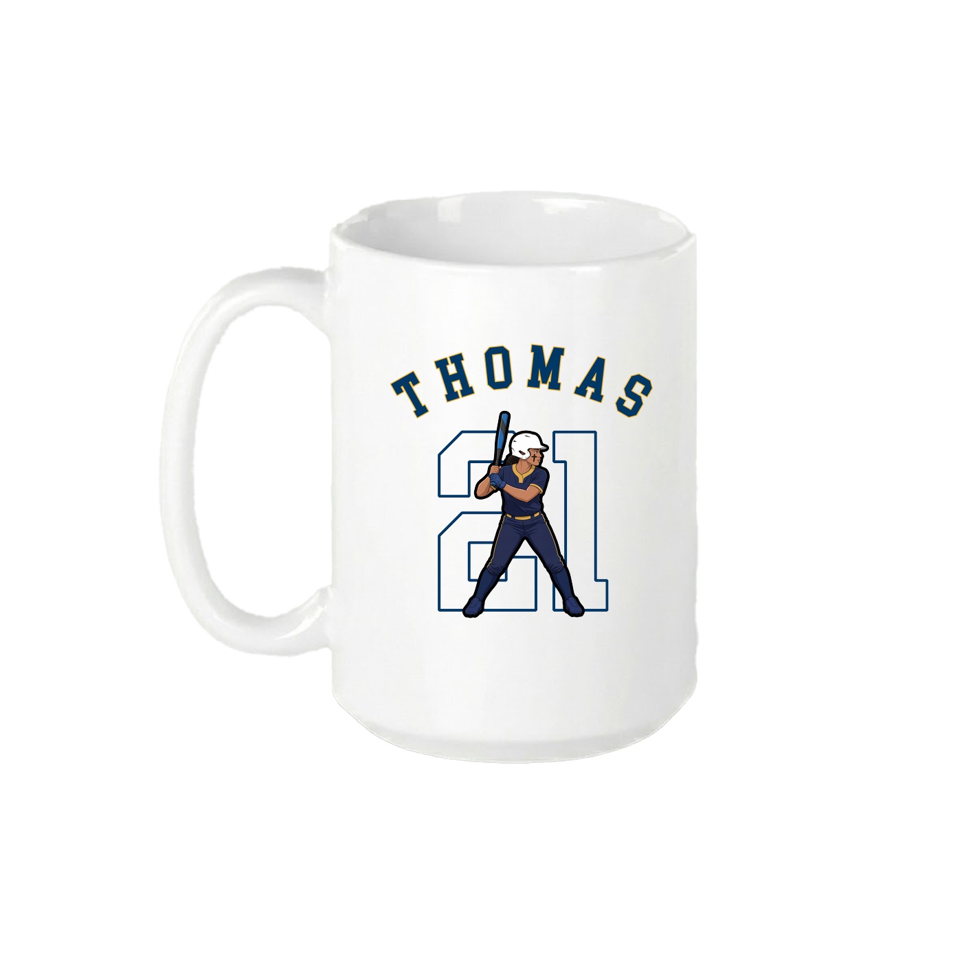 15oz Coffee Mug — Shirsey Arch in White
