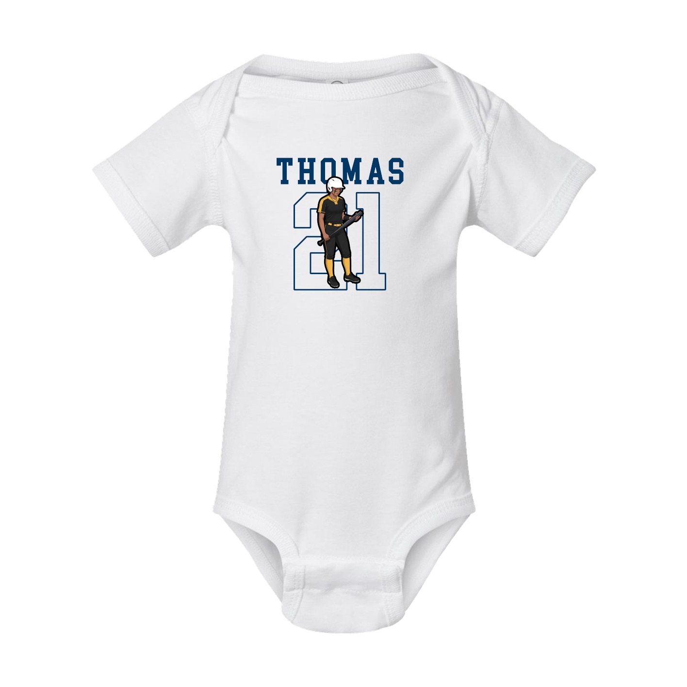 Baby Onesie — Shirsey in White