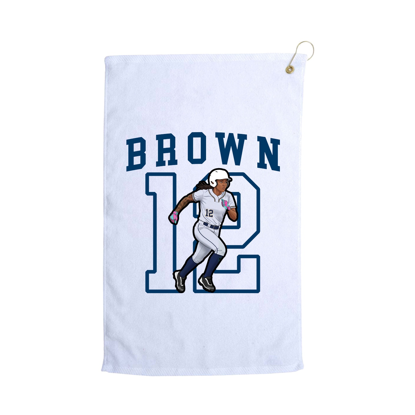 Golf Towel — Shirsey in White