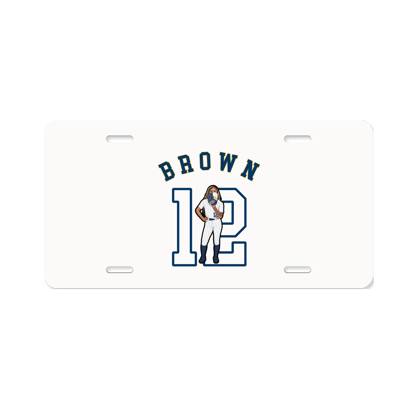 License Plate — Shirsey Arch in Classic