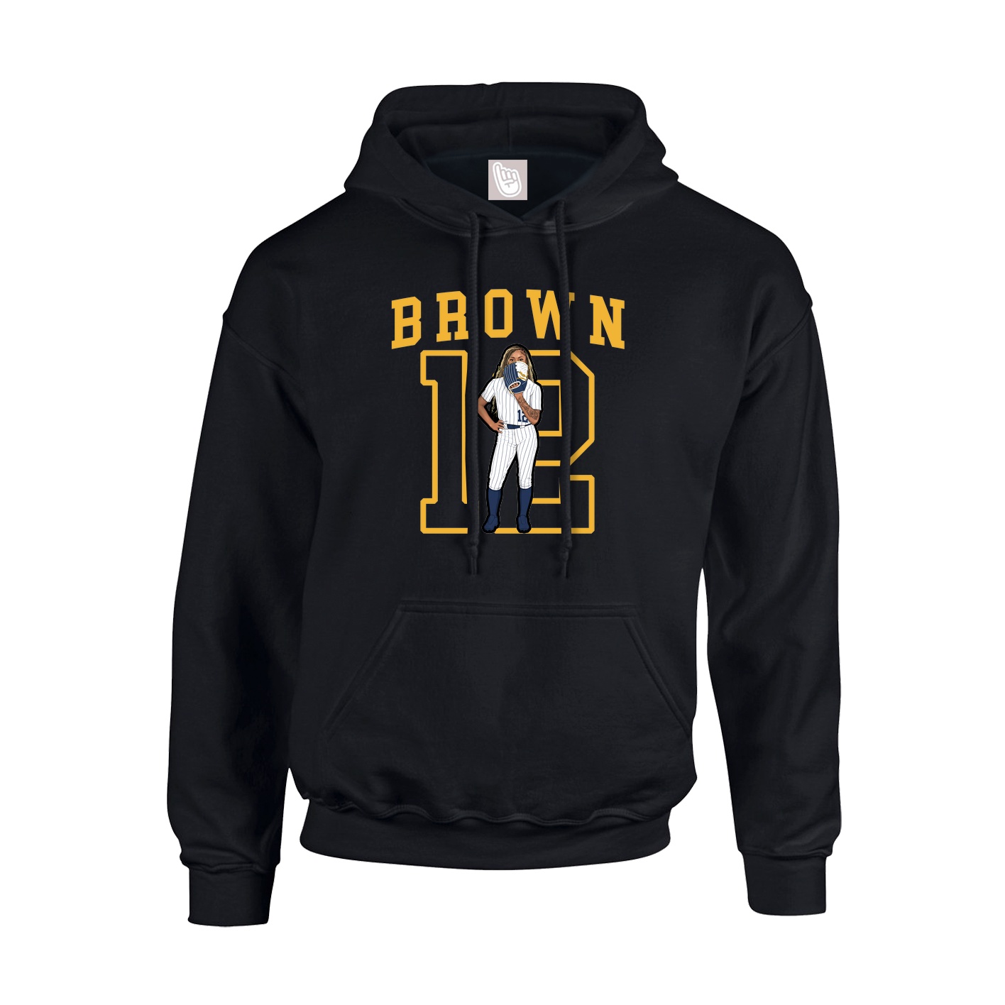 Hoodie — Shirsey in Black