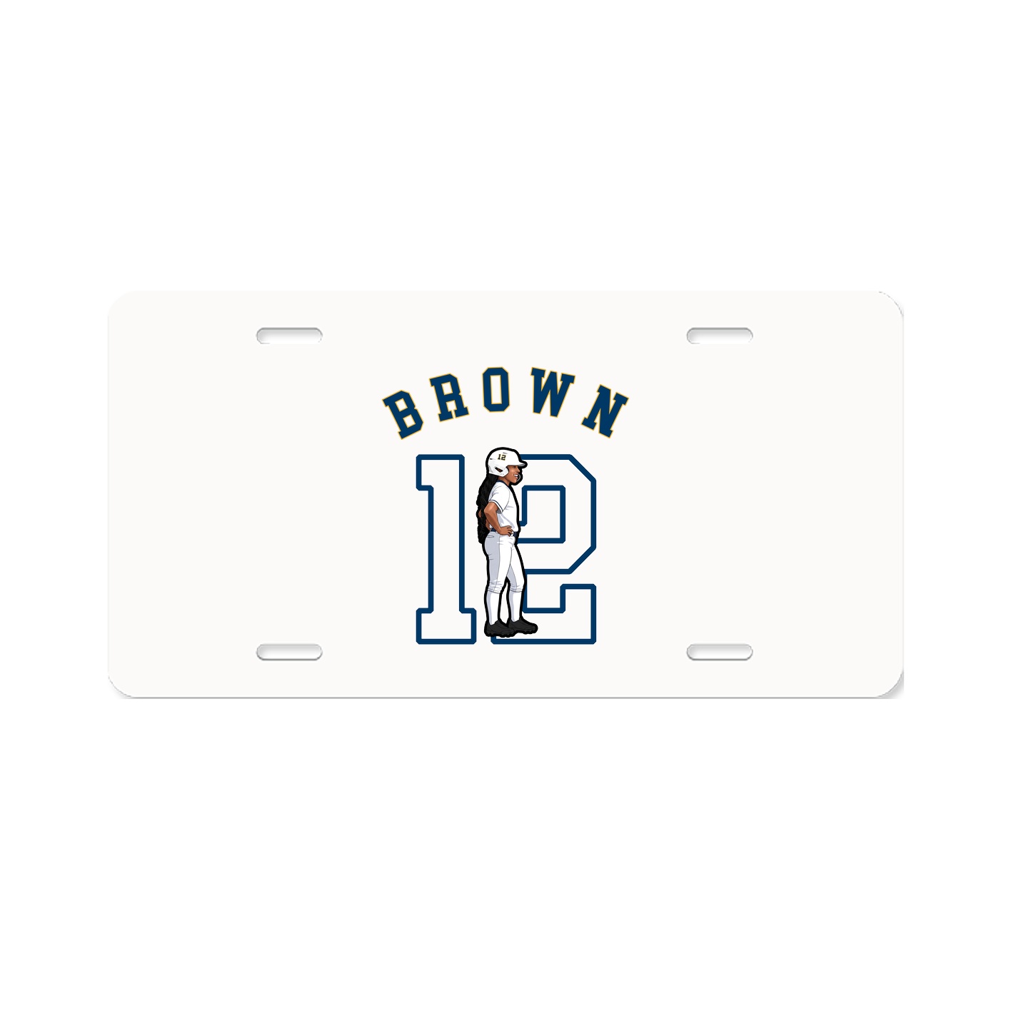 License Plate — Shirsey Arch in Classic