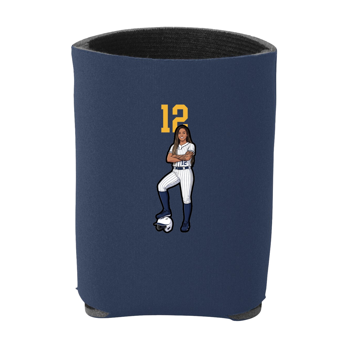 Can Holder — Number Top in Navy
