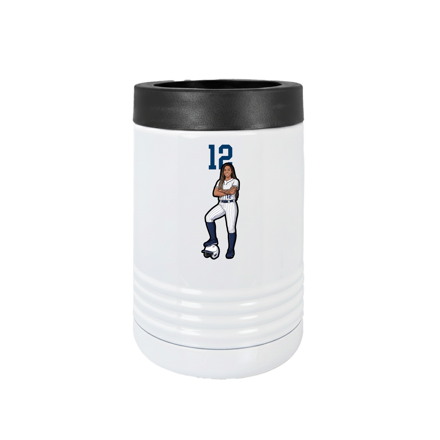 Beverage Holder — Number Top in White