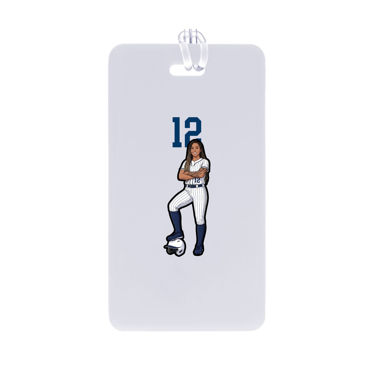 Bag Tag — Number Top in Classic