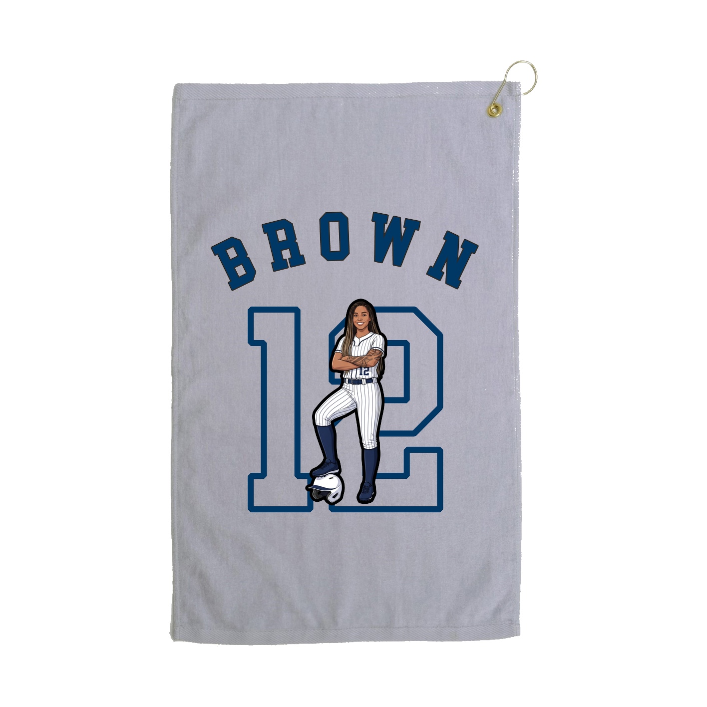 Golf Towel — Shirsey Arch in Grey