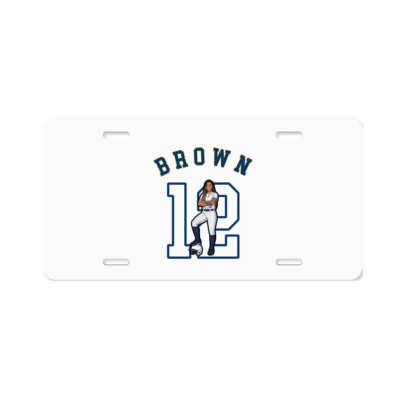 License Plate — Shirsey Arch in Classic
