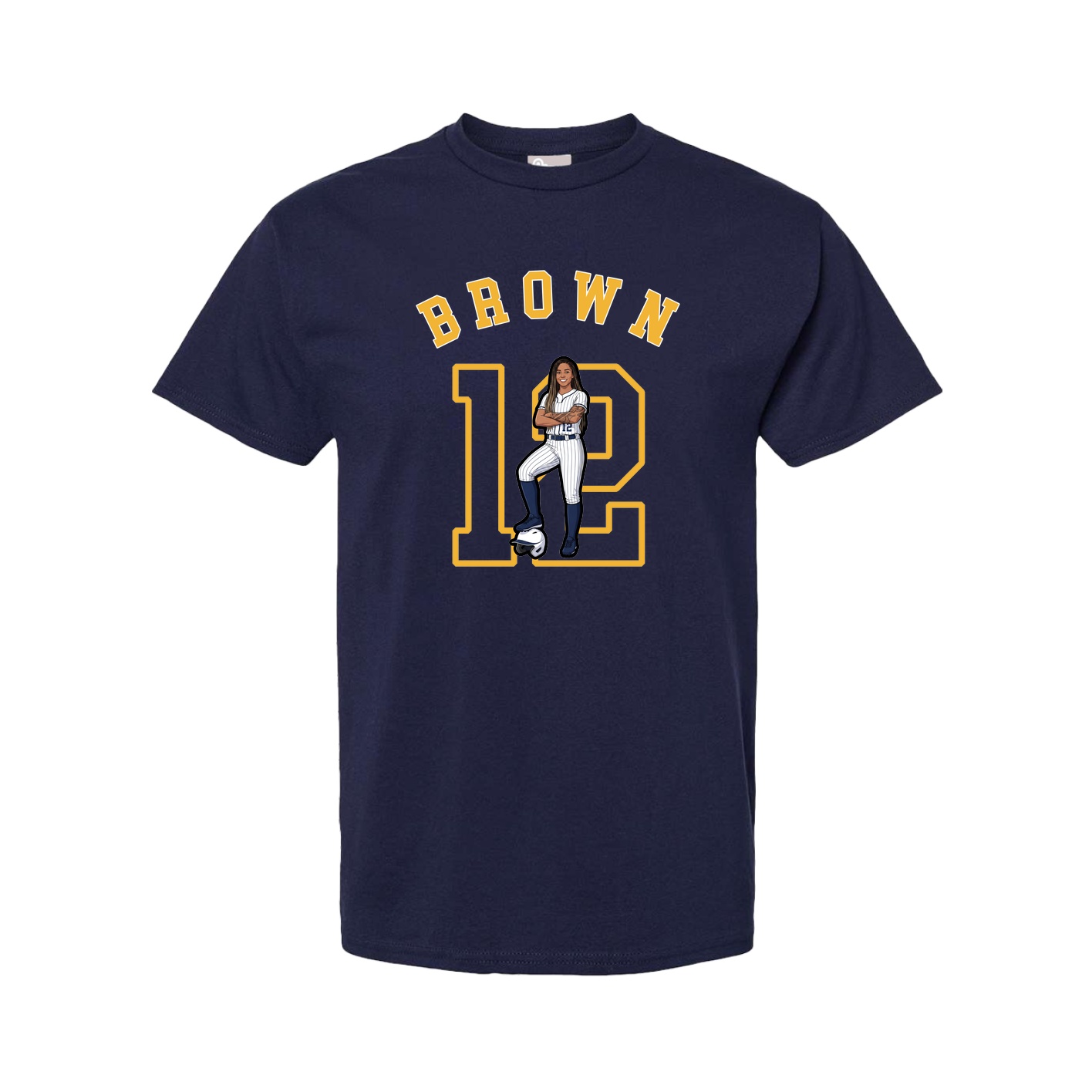 Tee — Shirsey Arch in Navy
