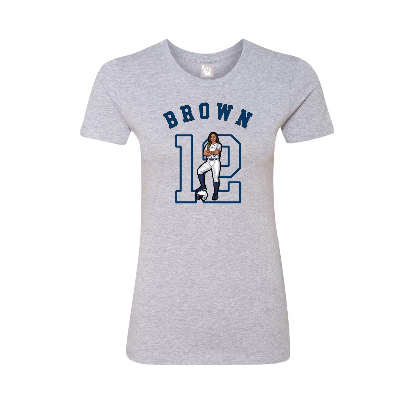 Womens Tee — Shirsey Arch in Grey