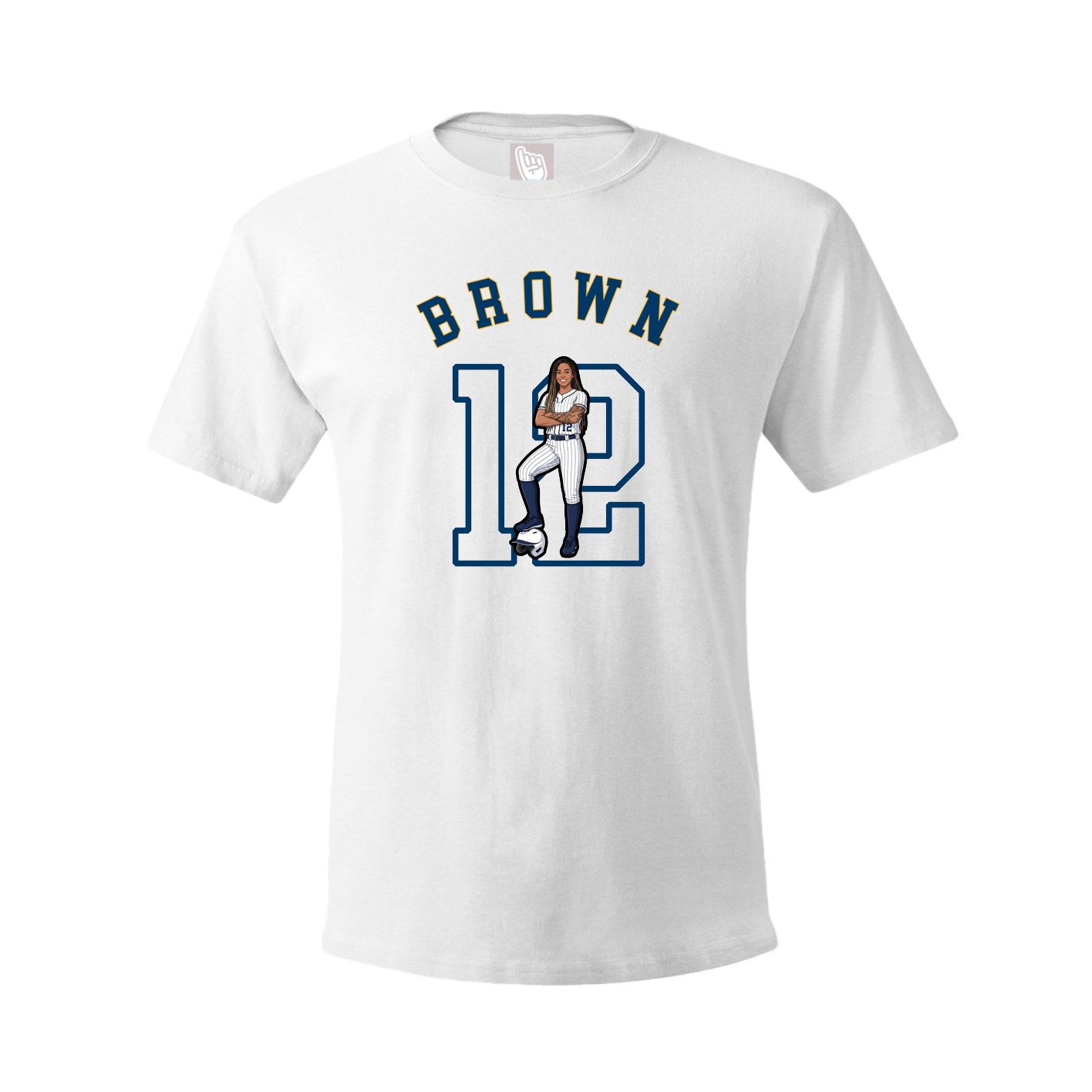 Youth Tee — Shirsey Arch in White