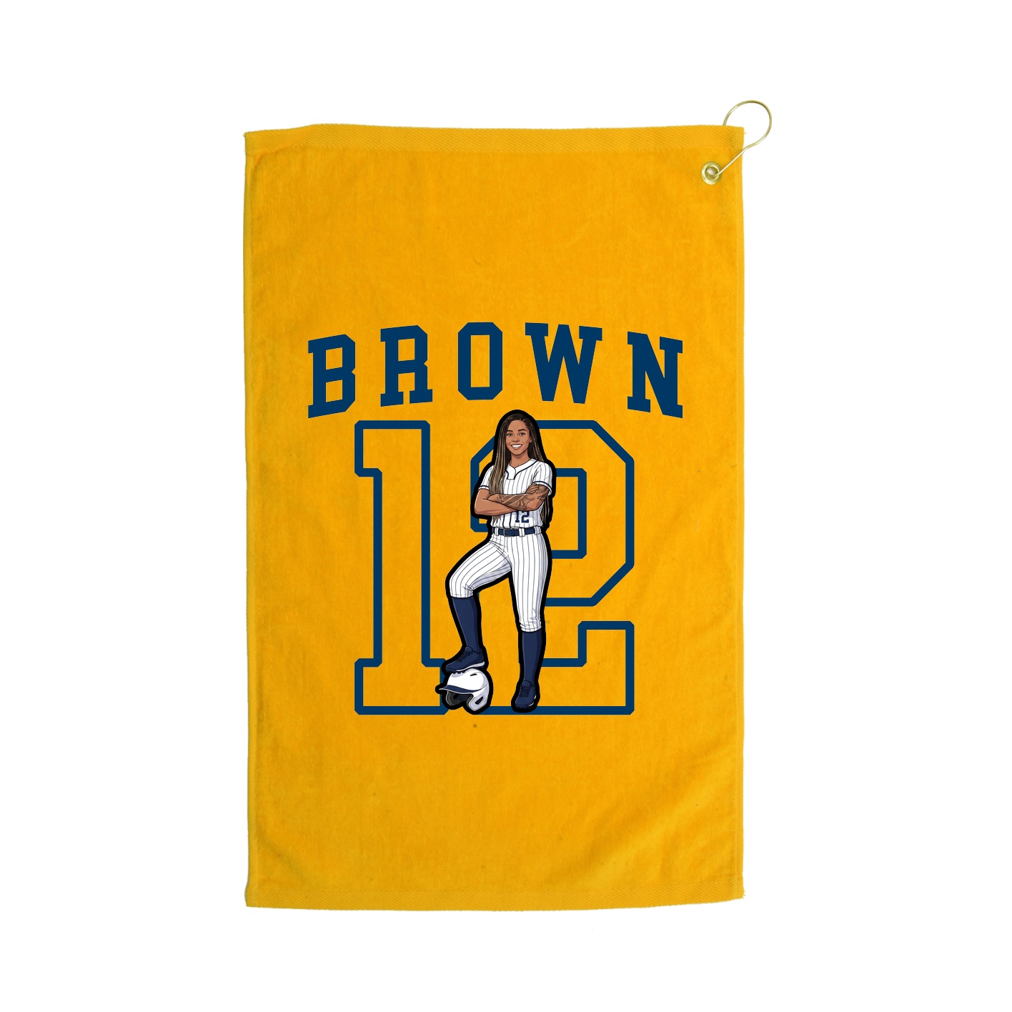 Golf Towel — Shirsey in Gold