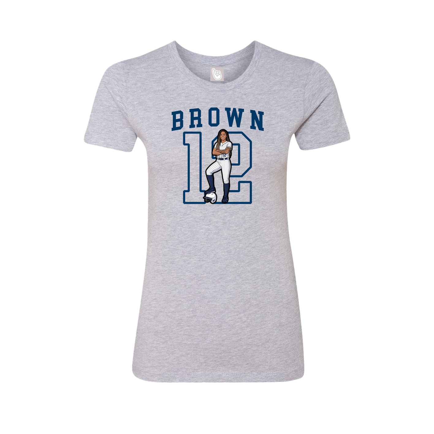 Womens Tee — Shirsey in Grey