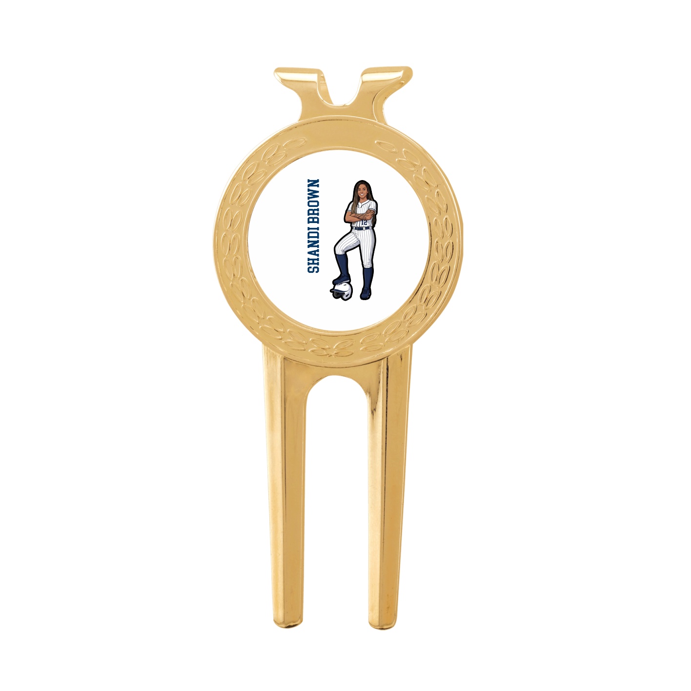 Divot Tool with Ball Marker — Name Vertical in Classic