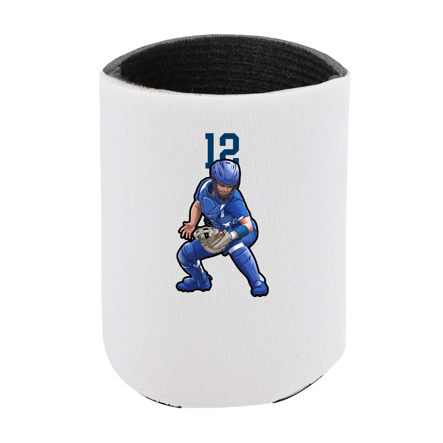 Can Holder — Number Top in White