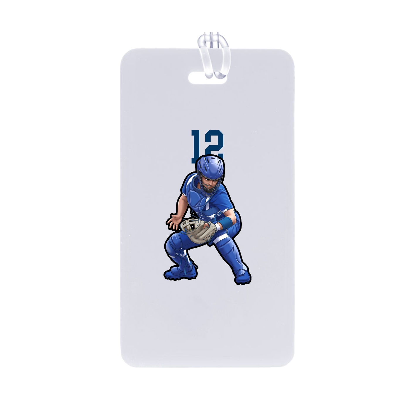 Bag Tag — Number Top in Classic