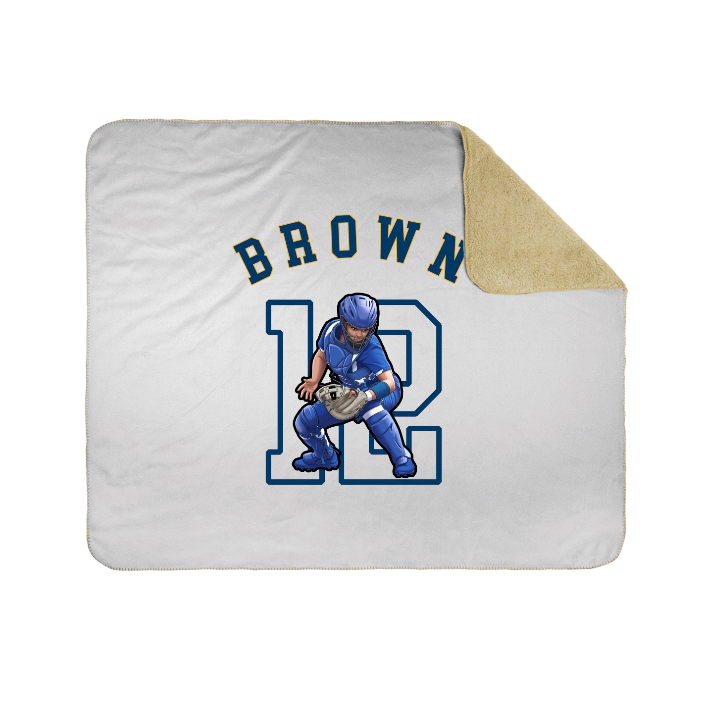 Throw Blanket — Shirsey Arch in White