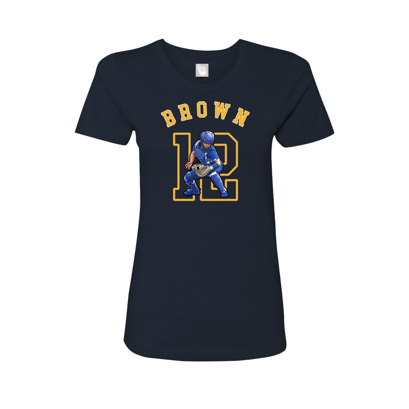 Womens Tee — Shirsey Arch in Navy