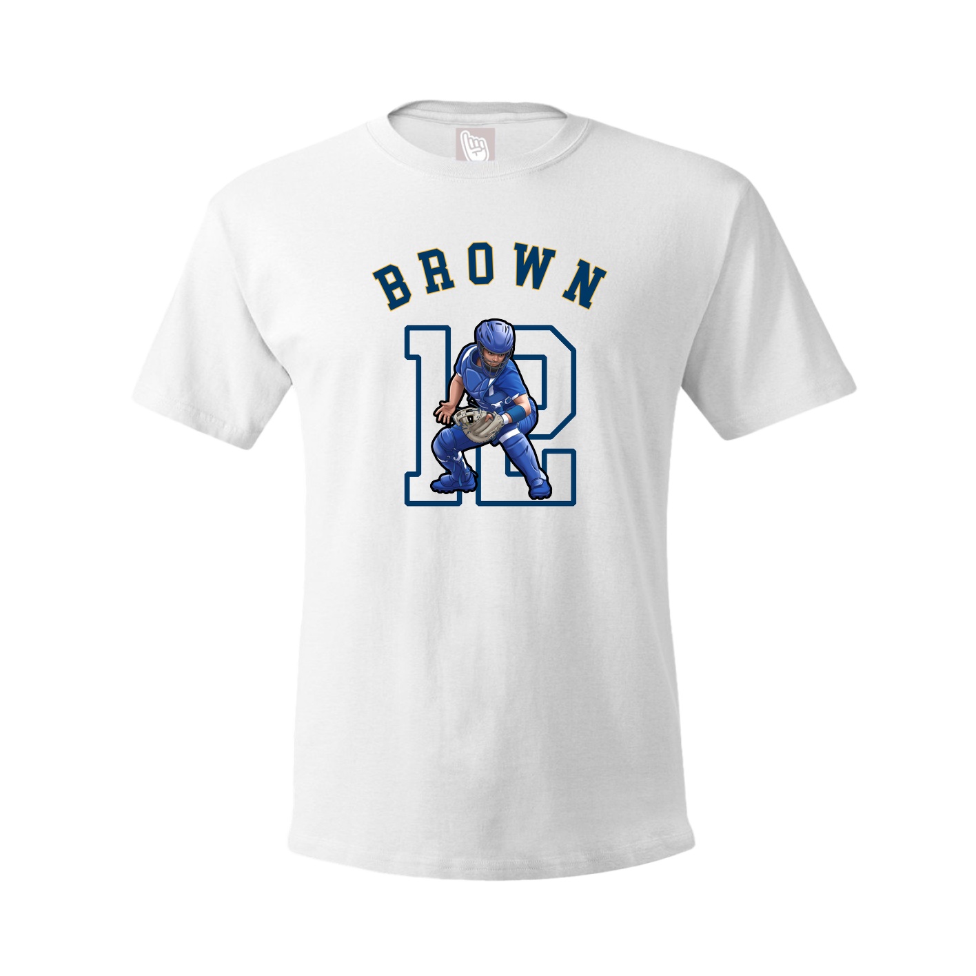 Youth Tee — Shirsey Arch in White