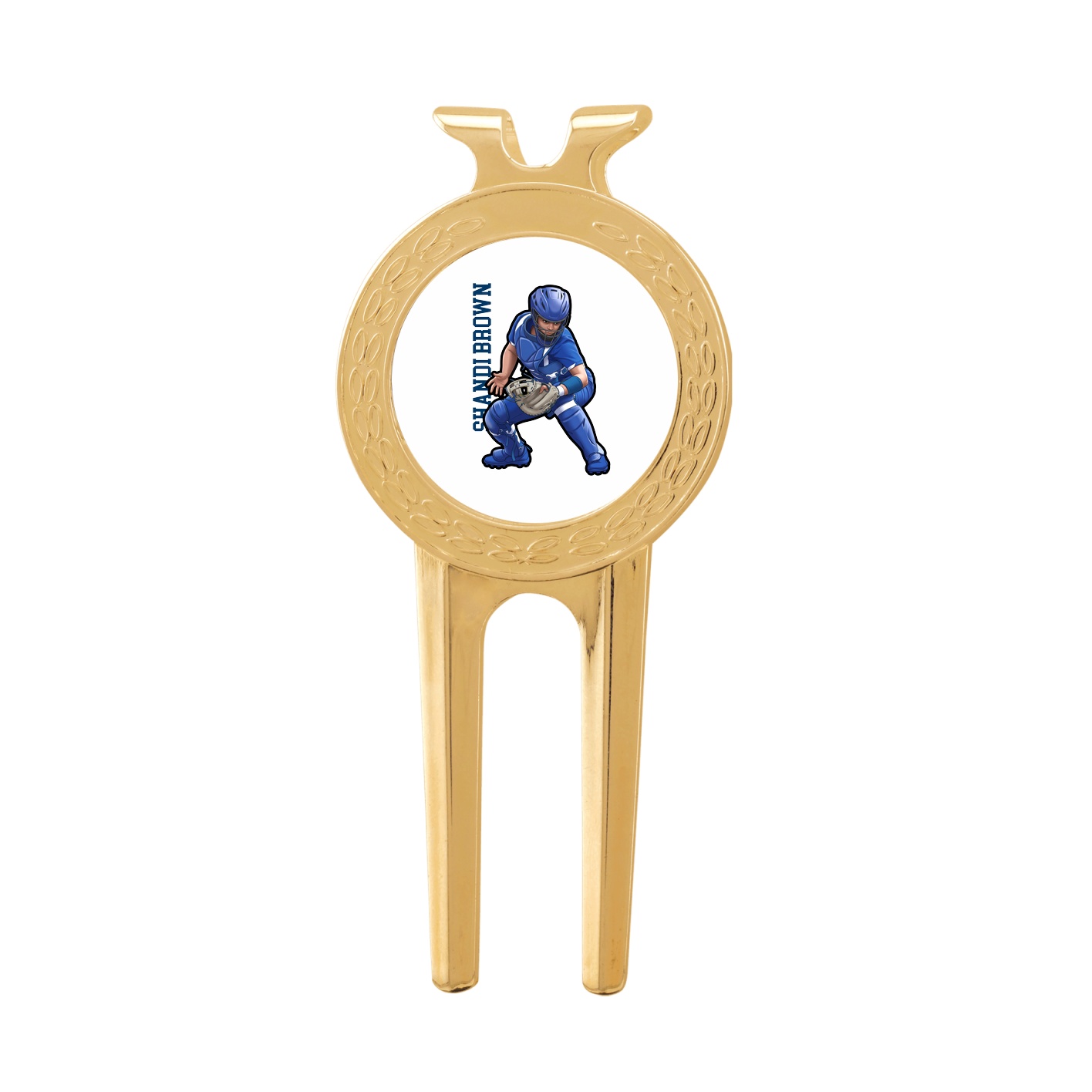 Divot Tool with Ball Marker — Name Vertical in Classic