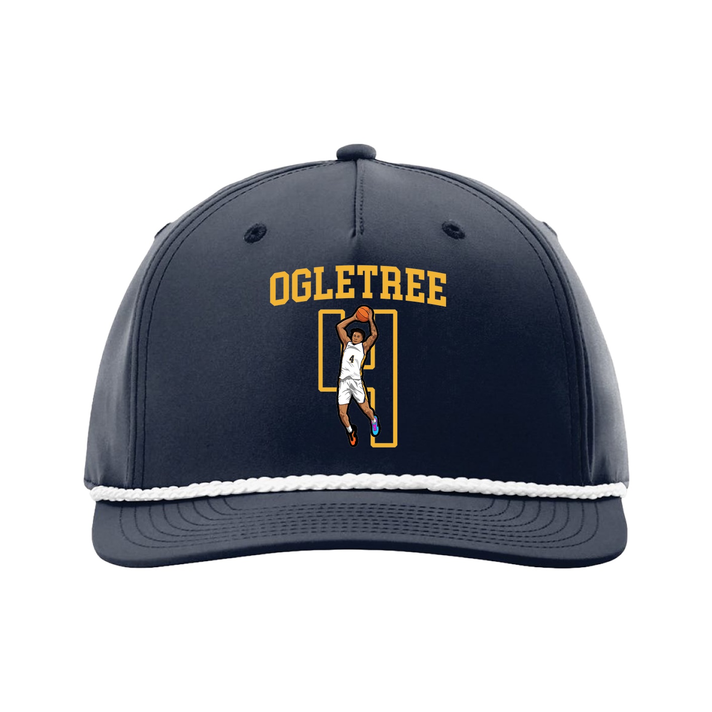 Five-Panel Classic Rope Cap — Shirsey in Navy