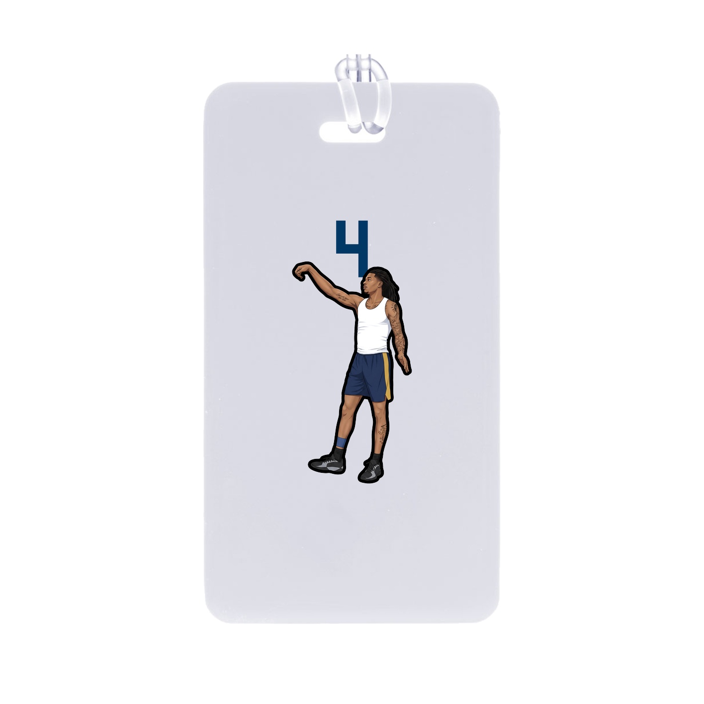 Bag Tag — Number Top in Classic