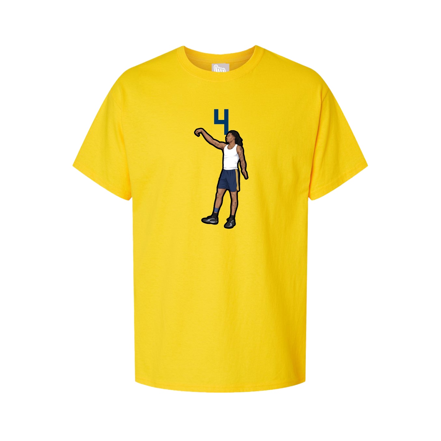 Tee — Number Top in Gold