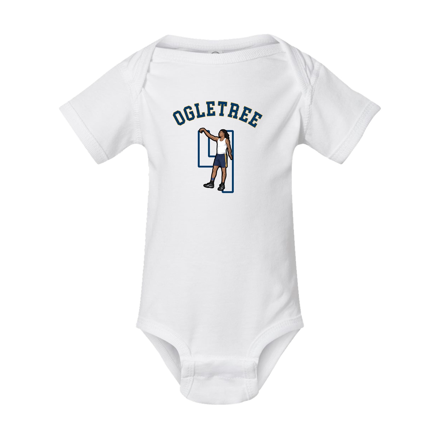 Baby Onesie — Shirsey Arch in White