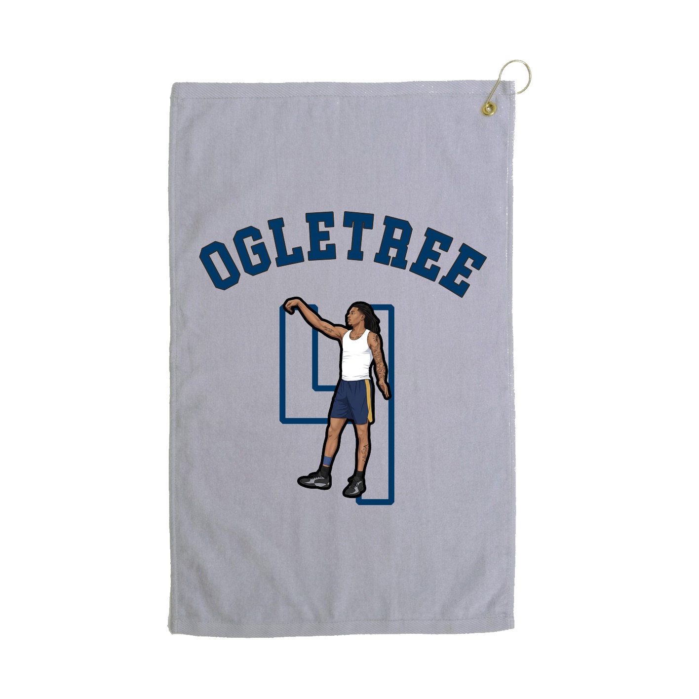 Golf Towel — Shirsey Arch in Grey