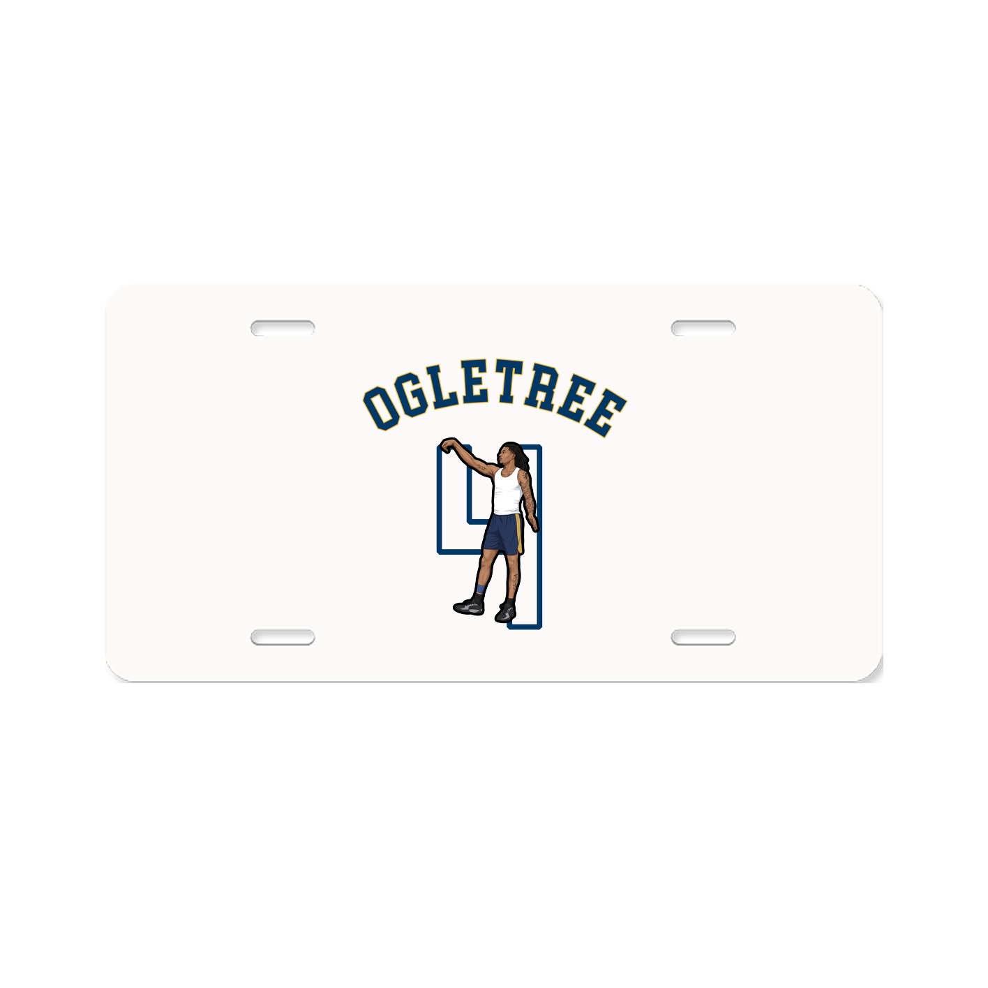 License Plate — Shirsey Arch in Classic