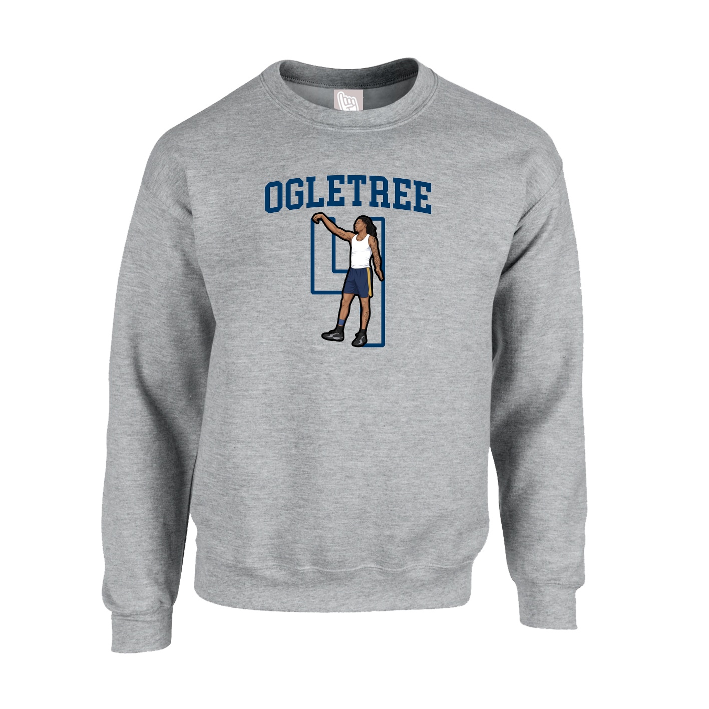 Fleece Crew — Shirsey in Grey