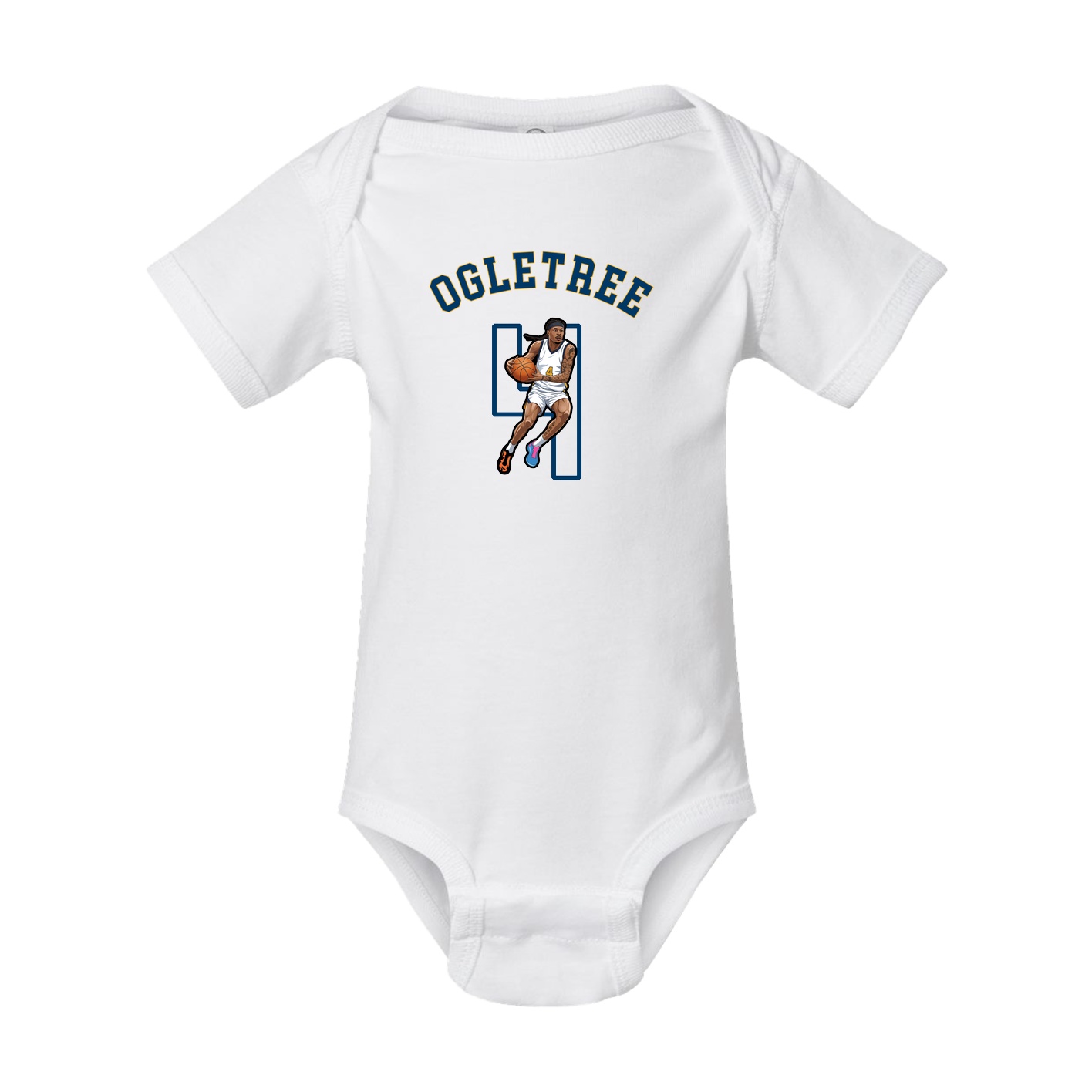 Baby Onesie — Shirsey Arch in White