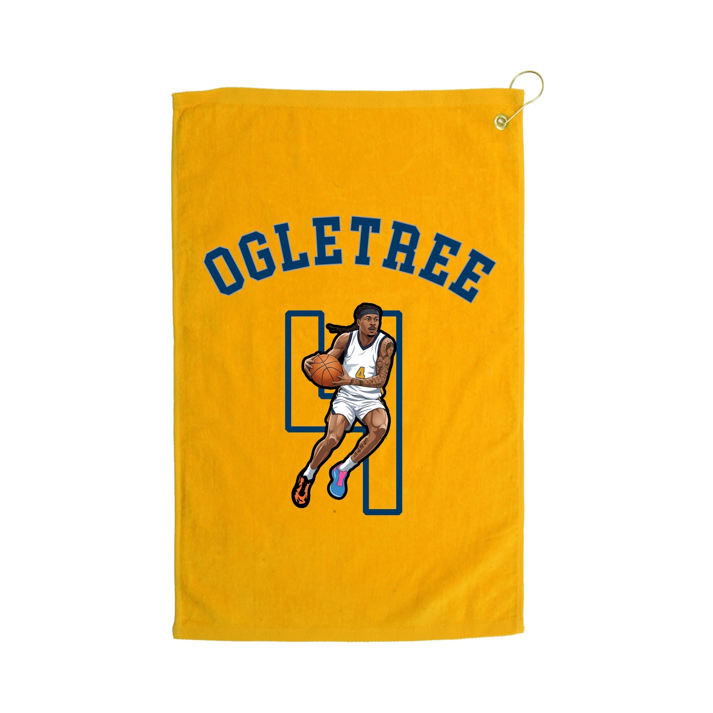 Golf Towel — Shirsey Arch in Gold