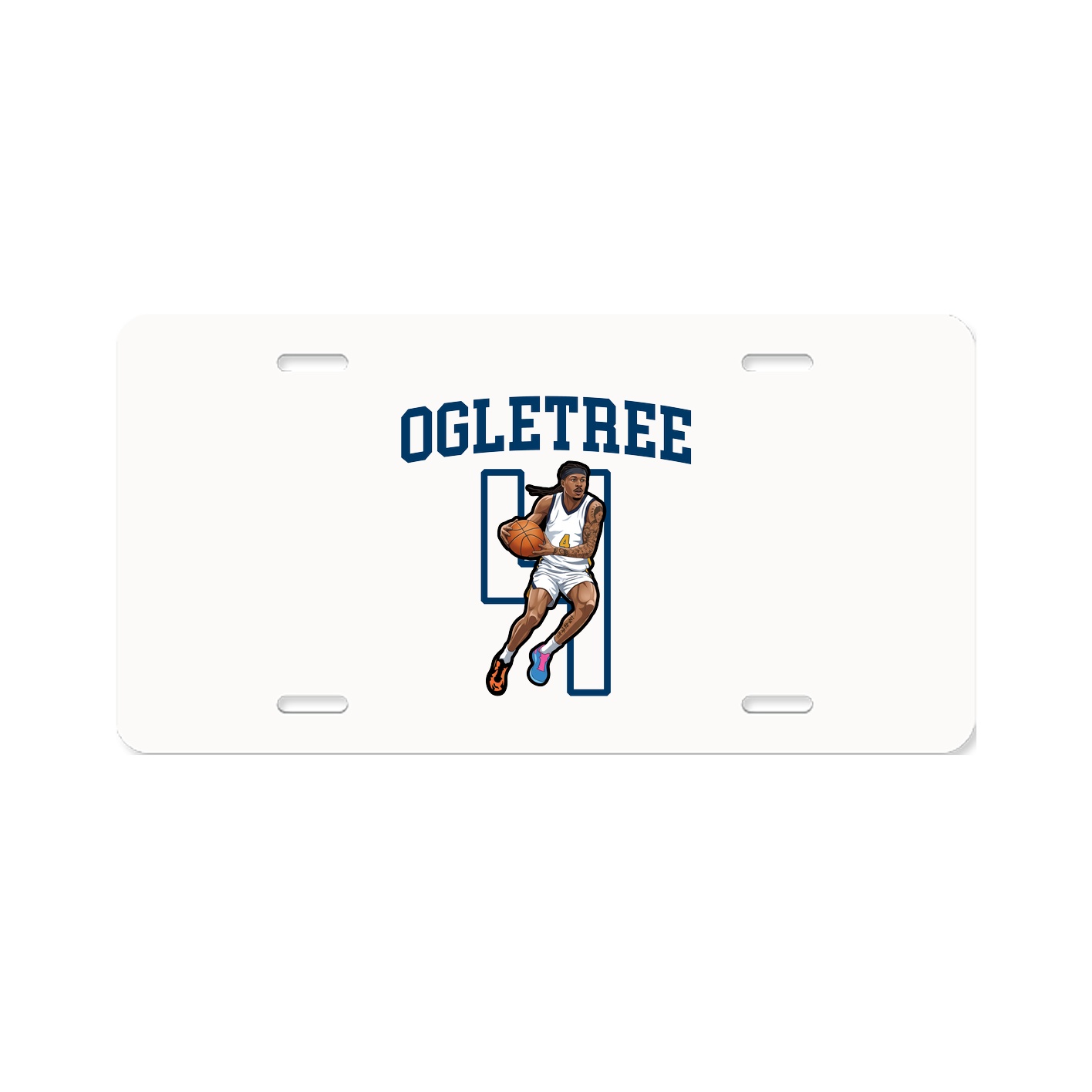 Aluminum License Plate