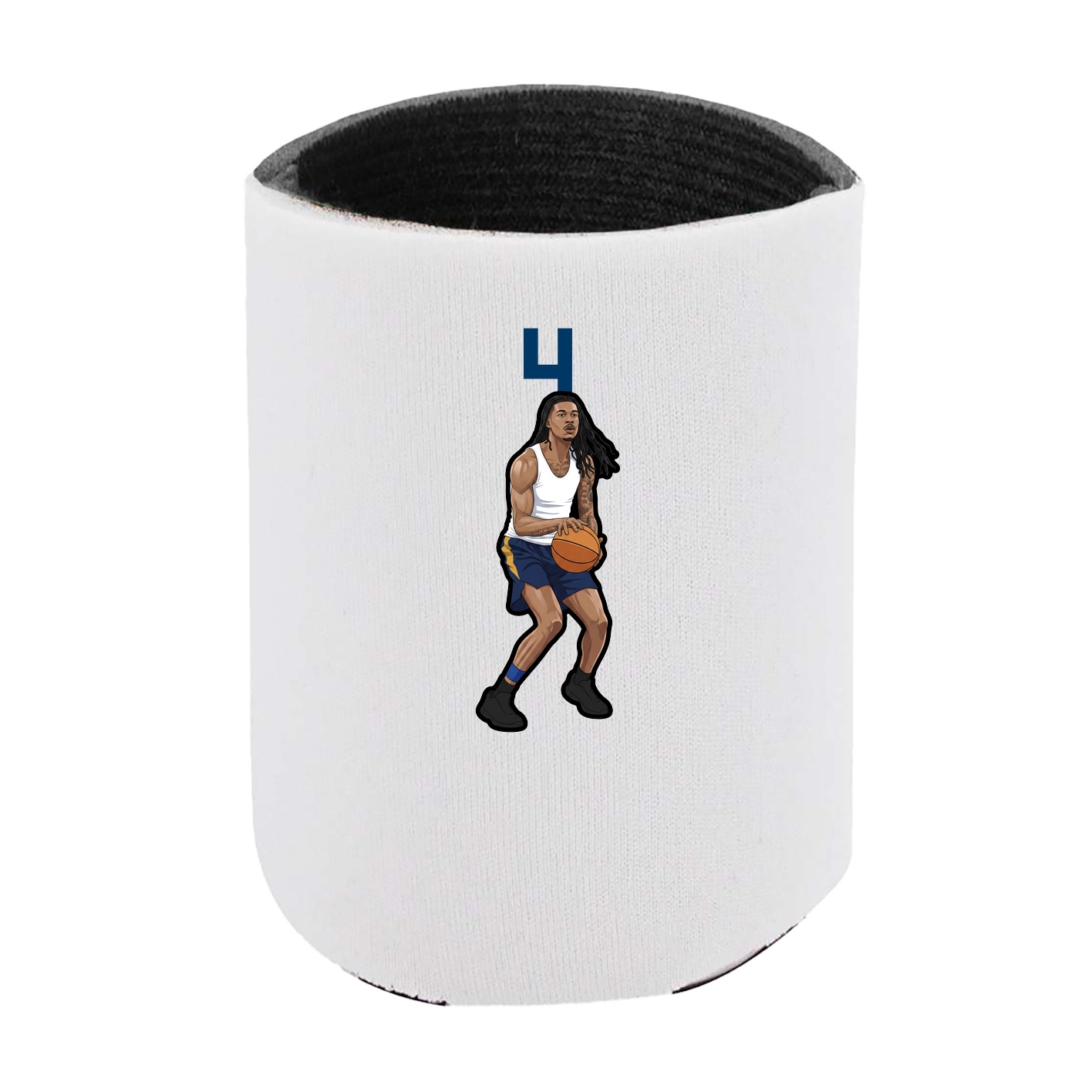 Can Holder — Number Top in White