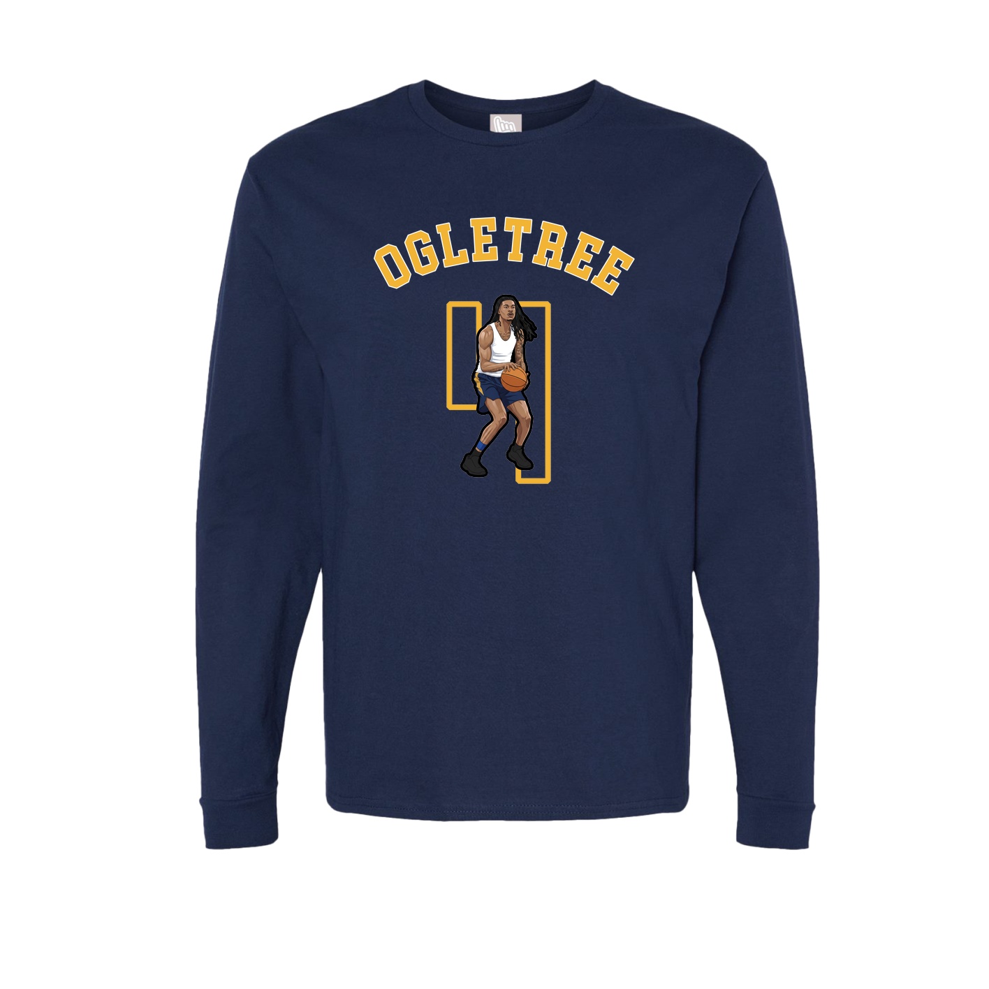 Long Sleeve Tee — Shirsey Arch in Navy