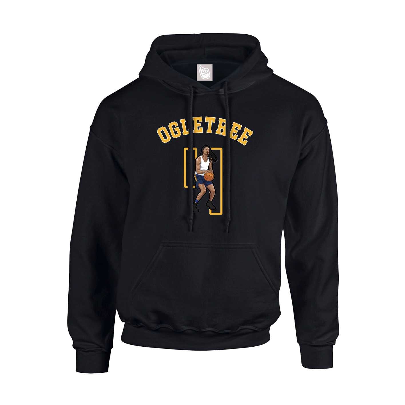 Hoodie — Shirsey Arch in Black