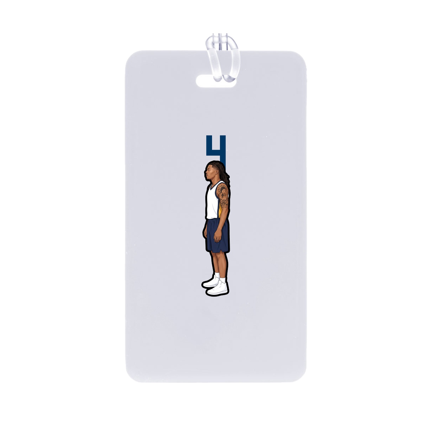 Bag Tag — Number Top in Classic