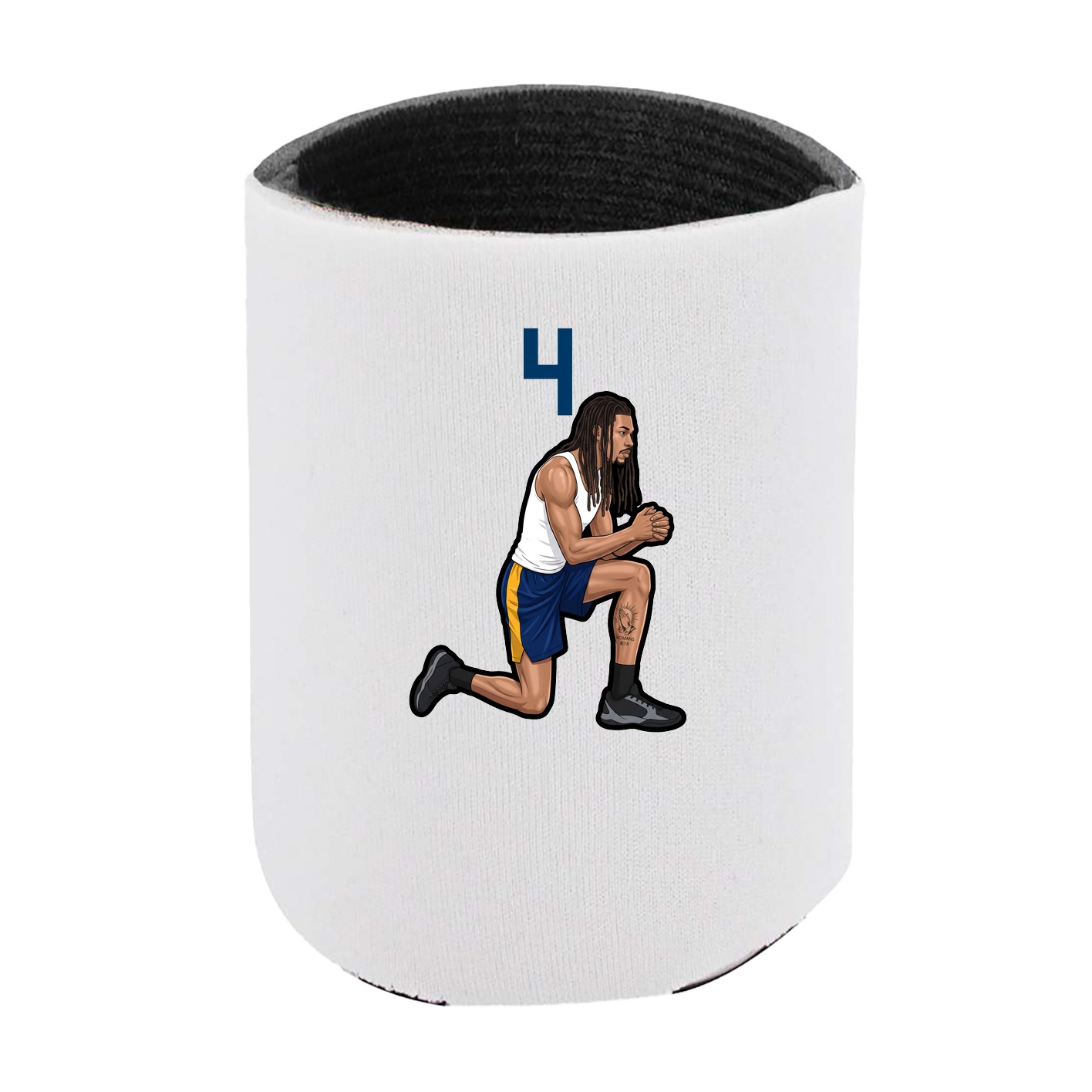 Can Holder — Number Top in White
